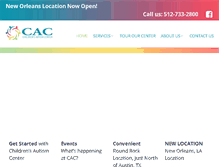 Tablet Screenshot of cactexas.com